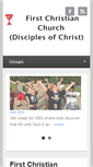 Mobile Screenshot of icdisciples.org